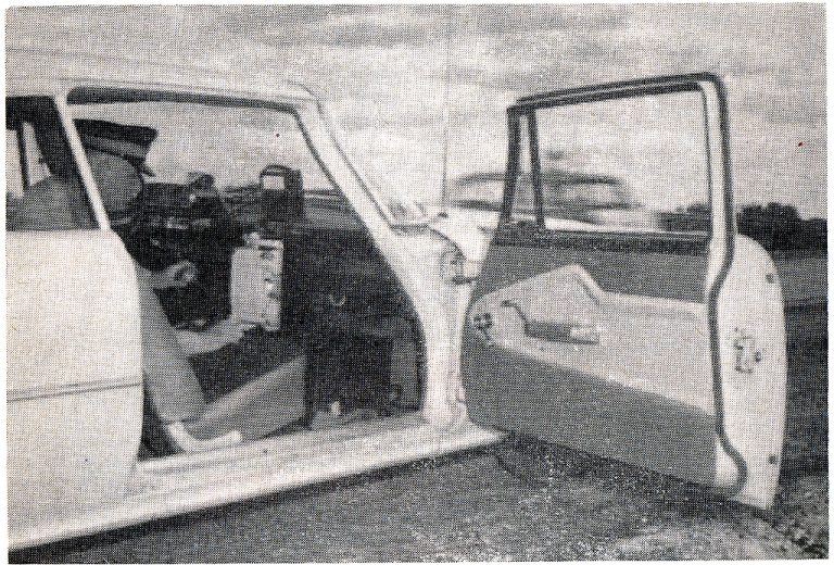 1960 Ford Police Car with radar