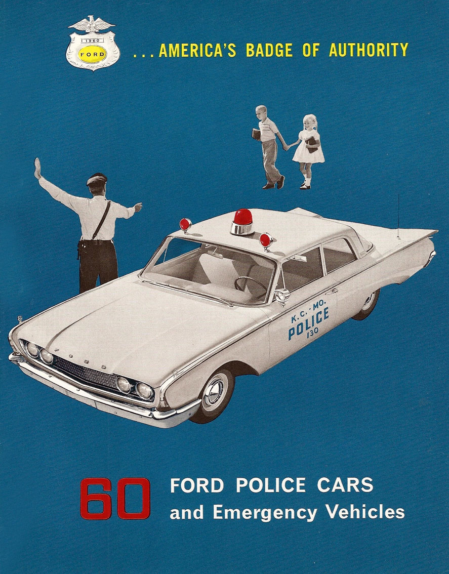 1960 Ford Police cars brochure