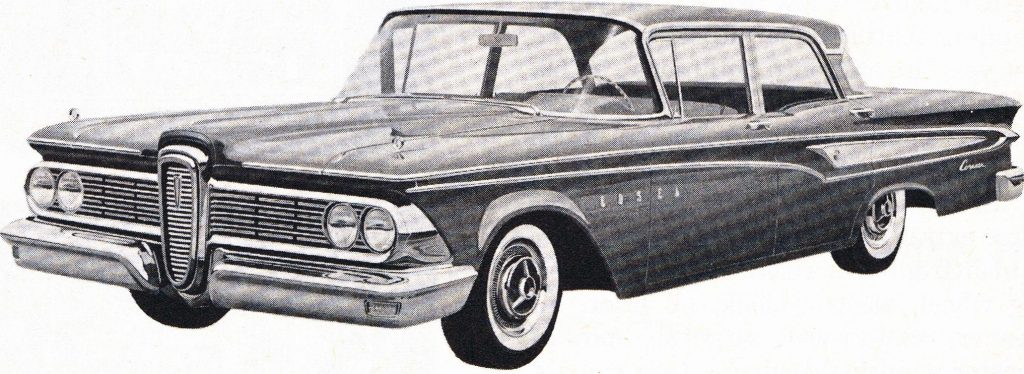 Edsel Corsair 4 Door Sedan